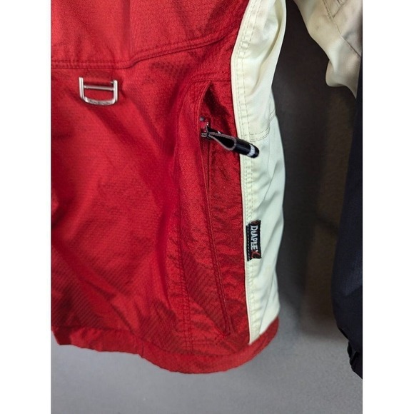 PHENIX Norway Ski Pool Jacket Mens Medium Colorblock Hoodie Full Zip Softshell - Picture 6 of 16